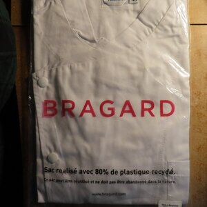 Bragard Chef's Jacket; Size 40; White; Short Sleeve; NEW